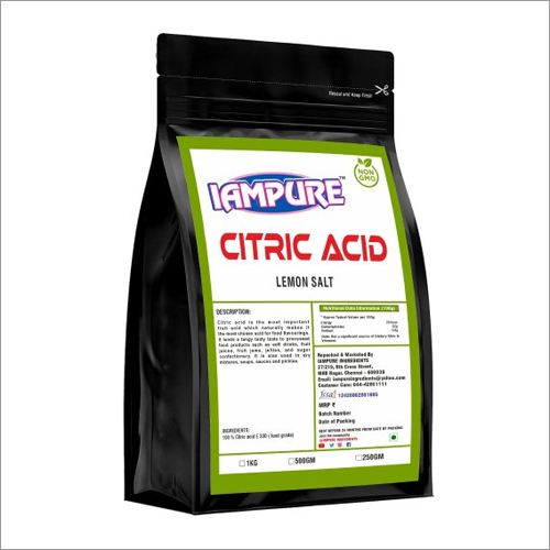 Citric Acid Food Grade