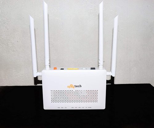 Wdaont Wont Gpon Onu Wireless Router Optical Network Unit With 4 Antenna 1200 Mbps Router