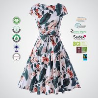 Sustainable Cotton Women's Clothing's Casual Dress