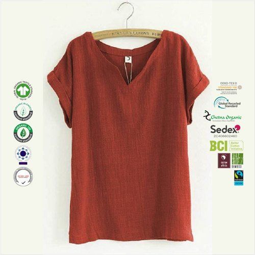 Organic Cotton Ladies Top