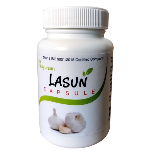 Ayurvedic Herbal  Capsule For Maintaining Cholesterol Level - Ayursun Lasun Capsule