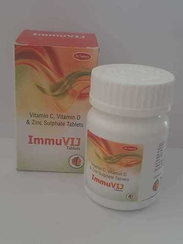 Vitamin C 1000mcg+vitamin D 1000iu +zinc Sulfate 22.5 Mg