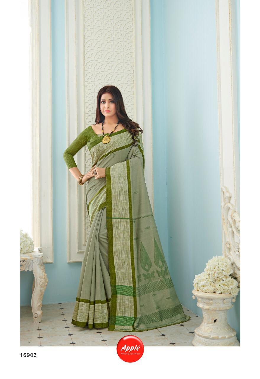 Apple Womaniya Vol 16 Bhagalpuri Silk Saree Catalog