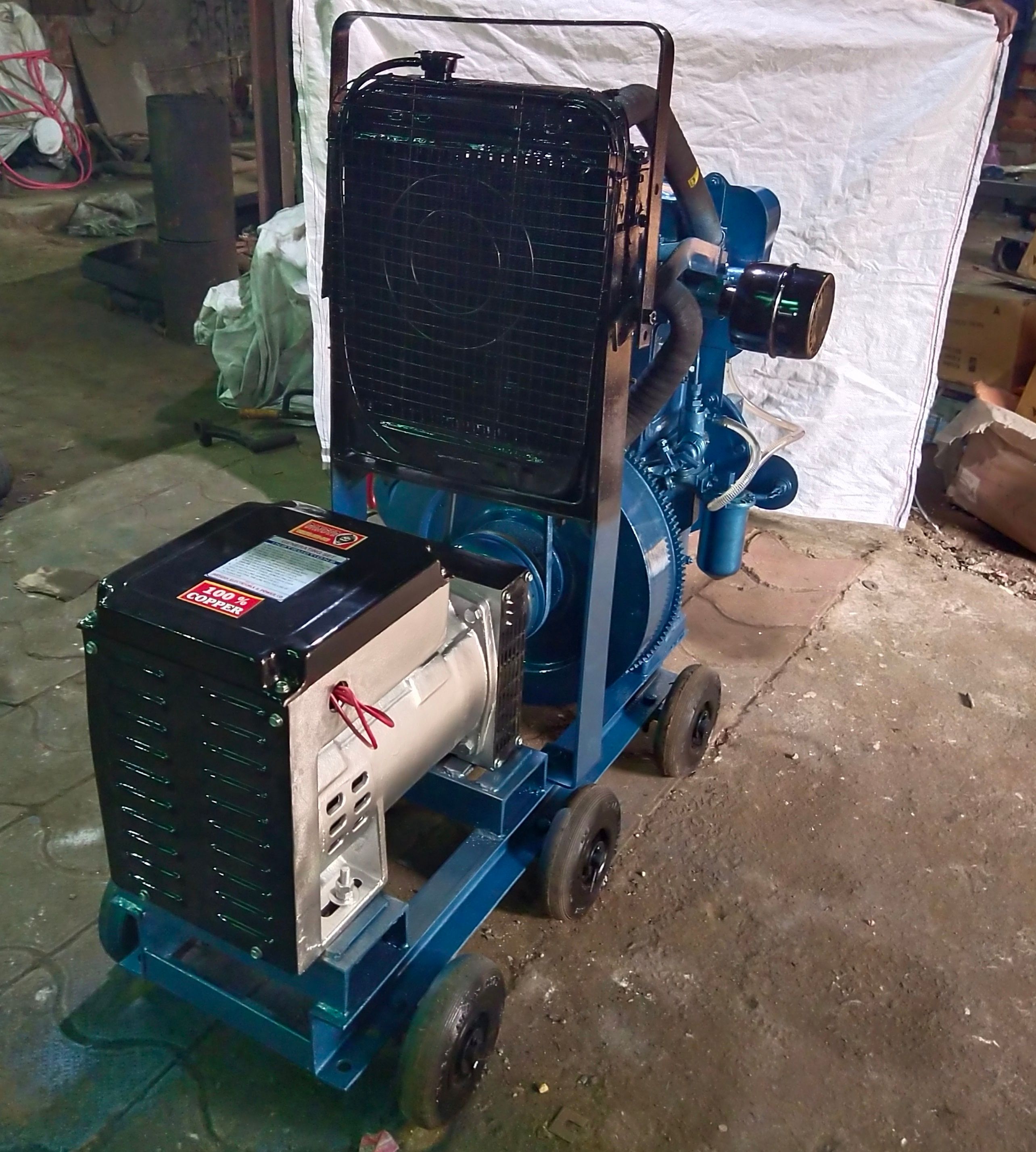 Self Start 7.5 KVA  Single Phase Diesel Generator