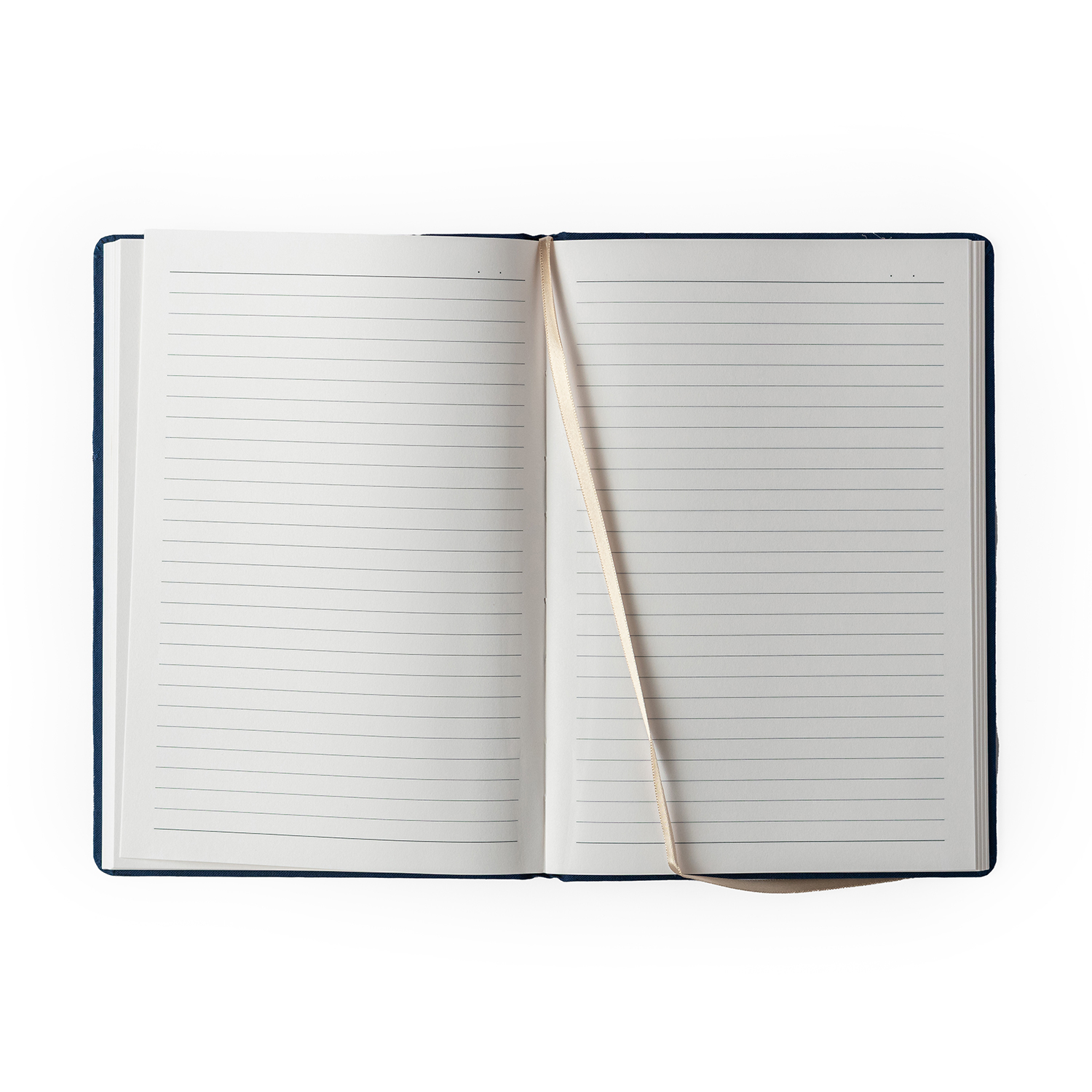 Comma Weave - A5 Size - Hard Bound Notebook (Black)