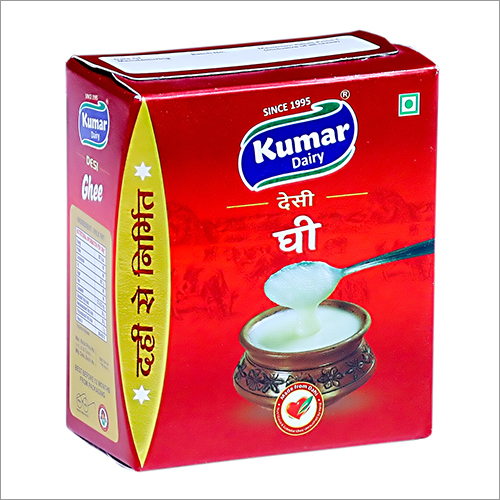 100 ML Desi Ghee - Off White, Original Flavor | Ideal for All Age Groups, Satvic Food for Daily Meals in Various Box Packaging