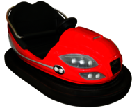 Red Frp Bumper Car