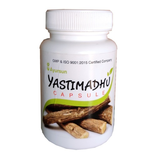 Ayurvedic Herbal Capsule For Ulcer Healing - Ayursun Yastimadhu Capsule