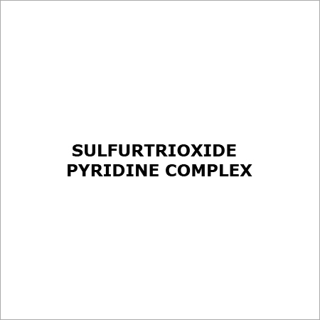 Sulfurtrioxide Pyridine Complex Usage: Industrial