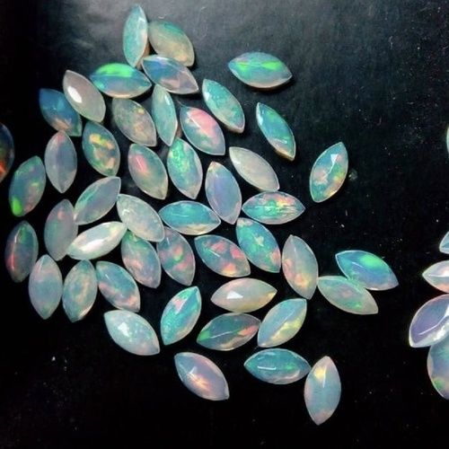 2.5x5mm Ethiopian Opal Faceted Marquise Loose Gemstones Grade: Aaa