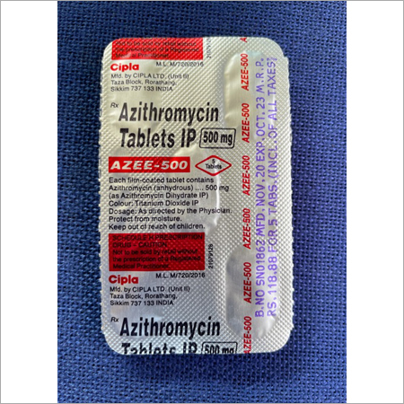 Azee 500 Azithromycin Tablets