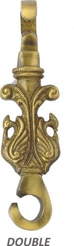 Brass Jhula Double Peacock