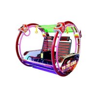 Round Arcade Game Battery Operated Happy Yo Yo Car