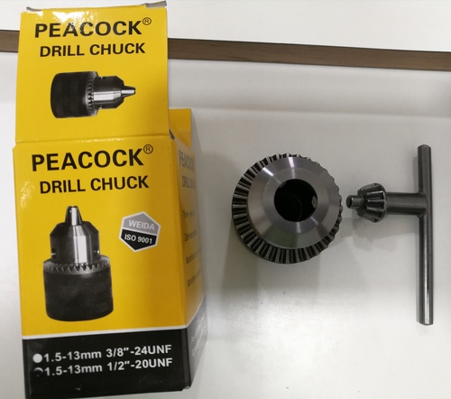 Threaded Drill Chuck  3/8inch x3/8inchx24 UNF   1/2inchX1/2inchX20 UNF