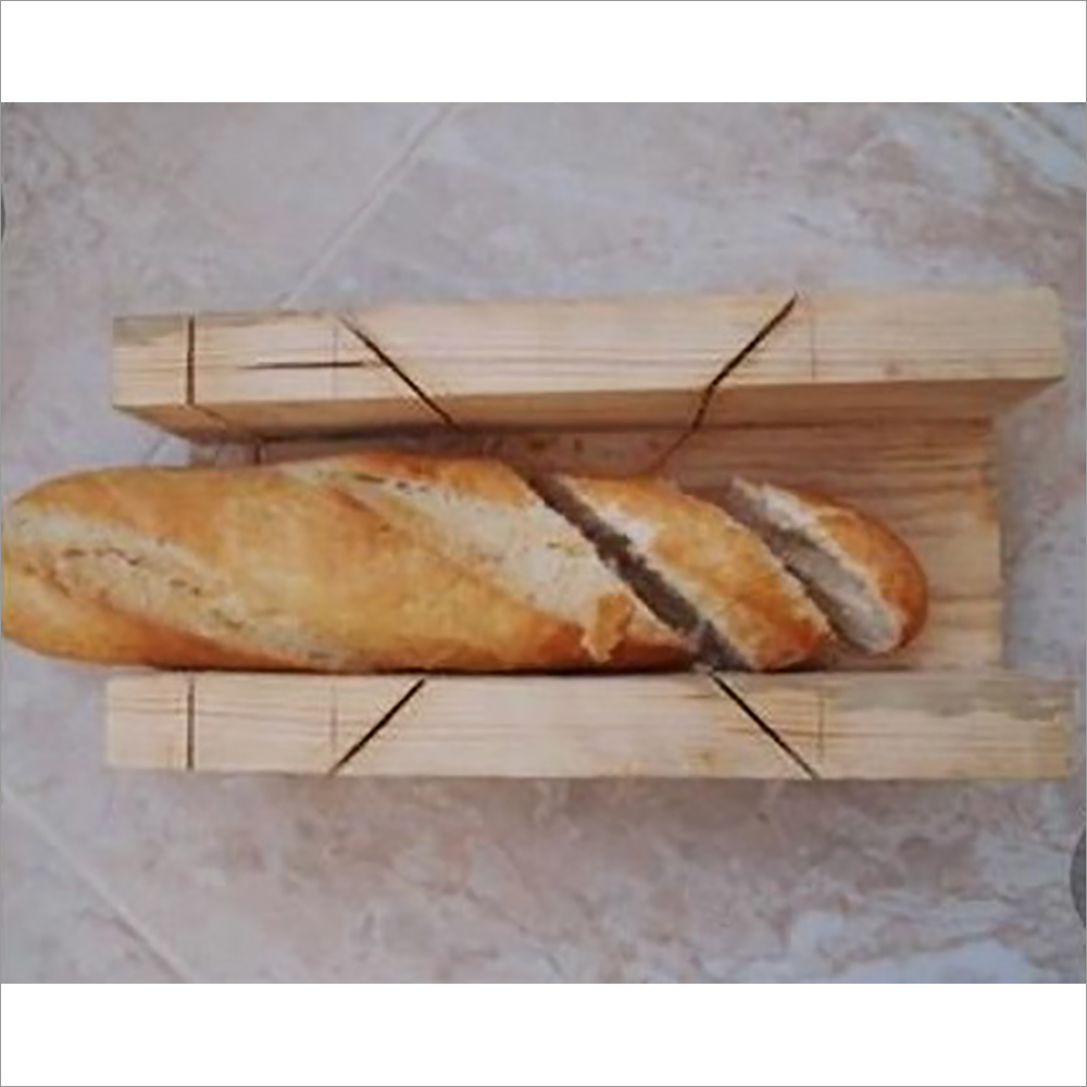 Natural Wooden Bread Slicer