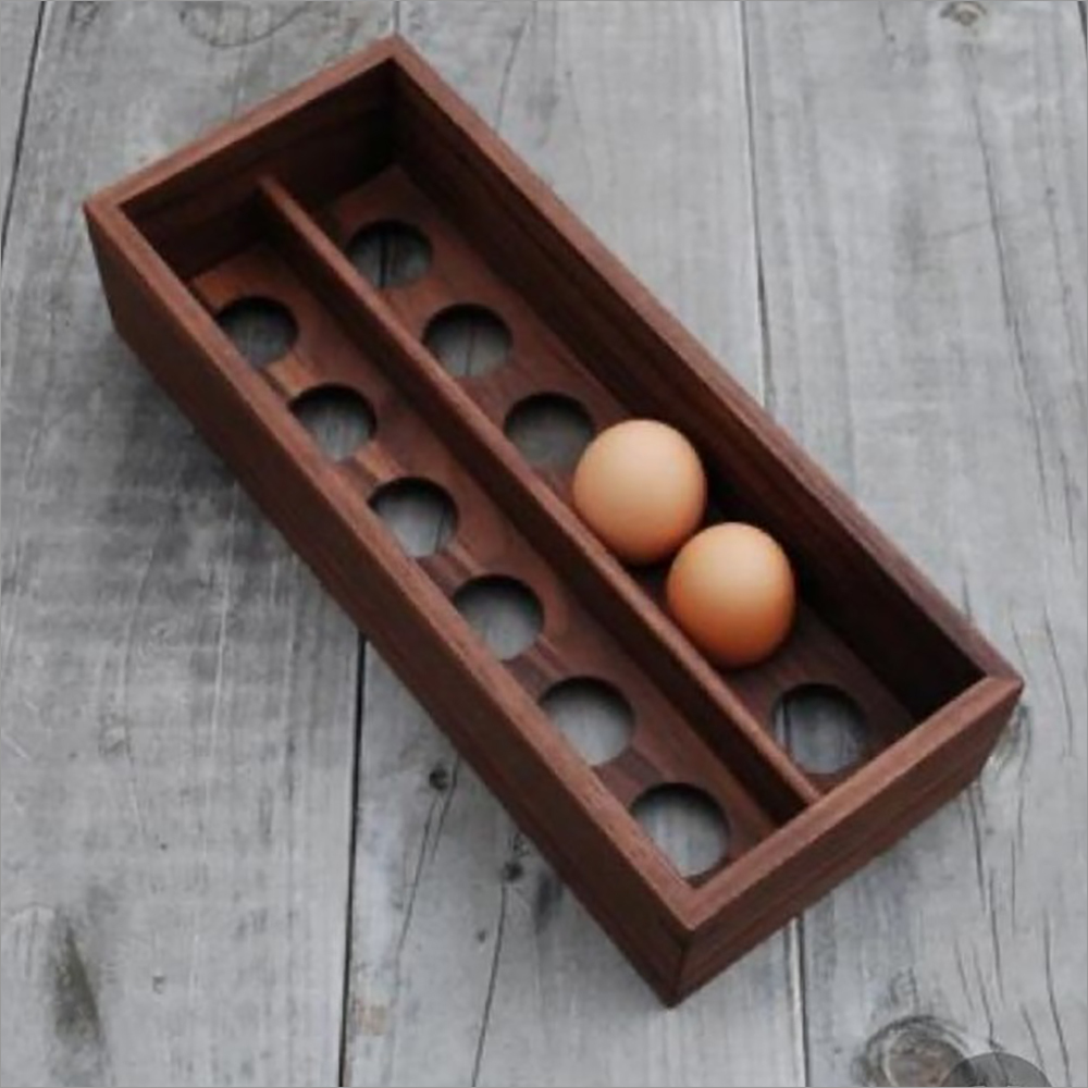 Wooden Egg Tray
