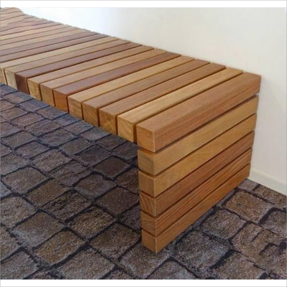 4 Feet Wooden Bench