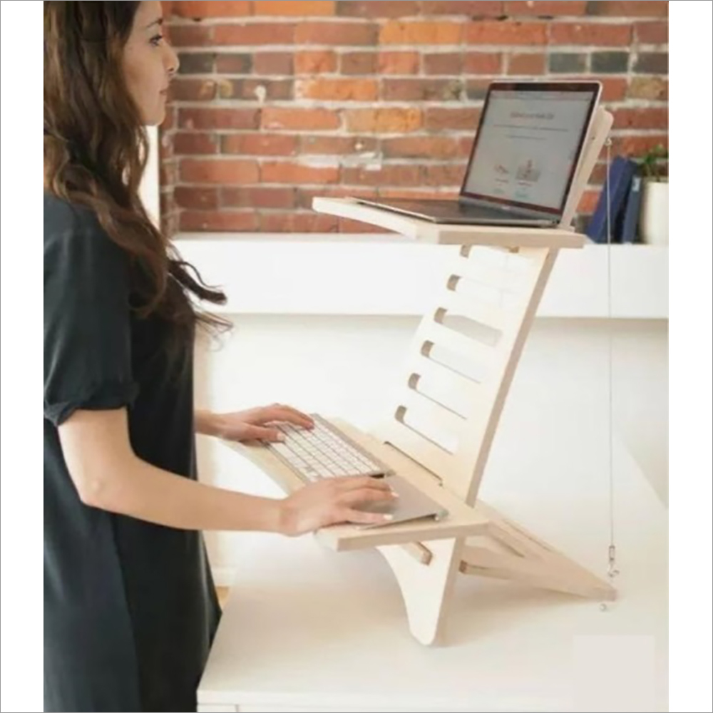 Portable Wooden Laptop Stand By NEPTUNE ENTERPRISES