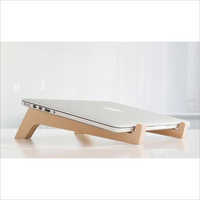 Natural Wooden Laptop Stand For Home And Office
