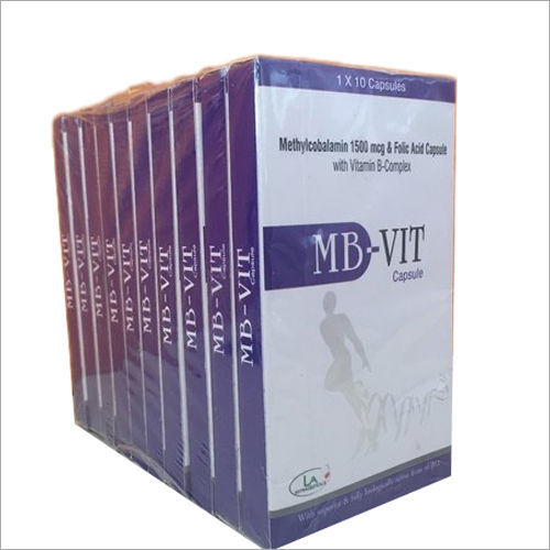 Methylcobalamin With Folic Acid And Multivitamin Capsules Dosage Form: Tablet