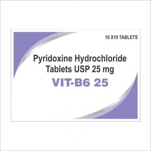 25mg Pyridoxine Hydrochloride Vitamin USP Tablets