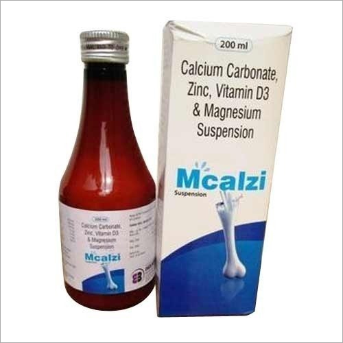 200ml Calcium Carbonate Syrup