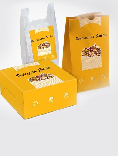 Bakery Product Paper Packaging Box.