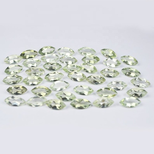 2x4mm Green Amethyst Faceted Marquise Loose Gemstones