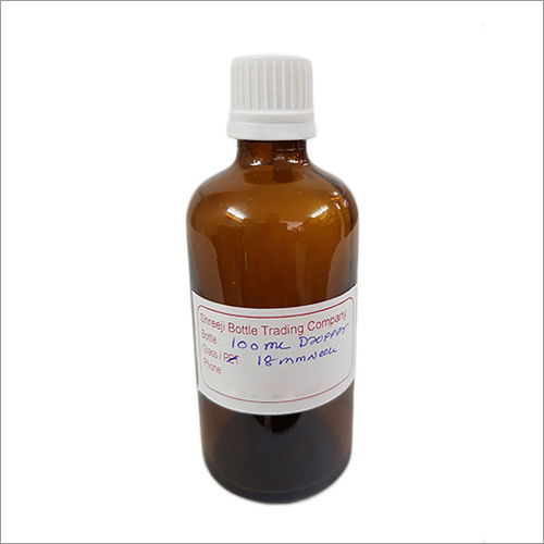 100 ML Dropper Pharmaceutical Glass Bottle