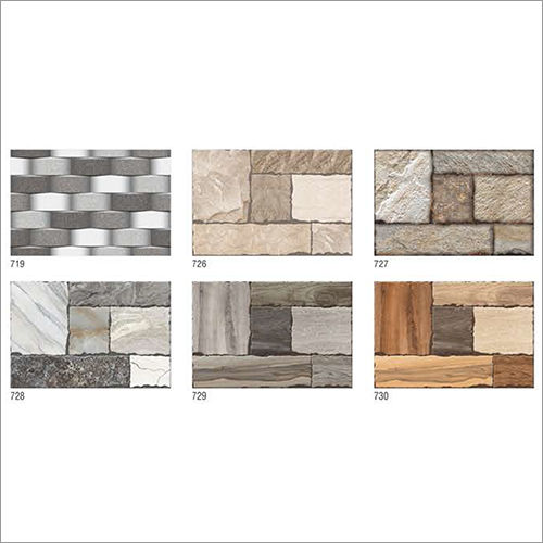 Glossy Elevation Digital Outdoor Tiles