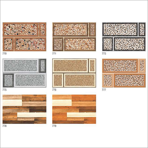 Glossy Fancy Elevation Wall Tiles