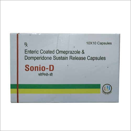 Enteric Coated Omeprazole And Domperidone Sustain Release Capsules