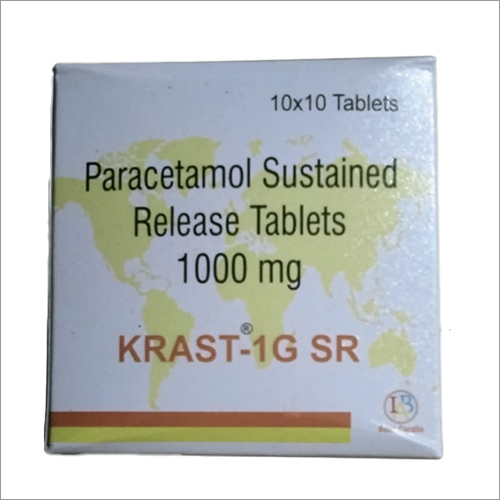 1000 MG Paracetamol Sustained Release Tablets