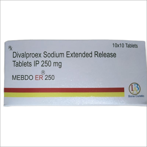 250 MG Divalproex Sodium Extended Release Tablets IP