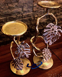 Leaf Style Candle Stand