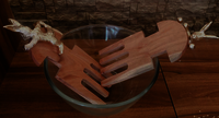 Salad Tosser With Bunny Motif