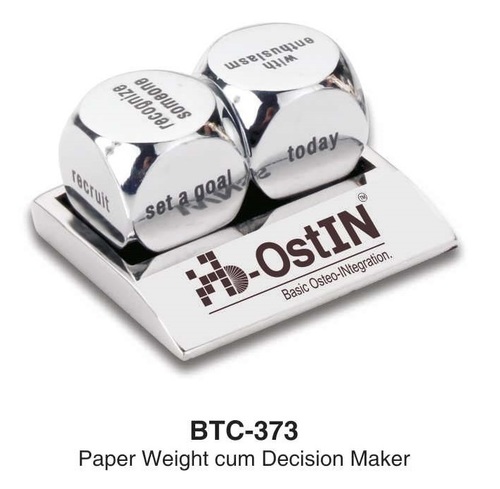 Decision Maker Cum Paper Weight