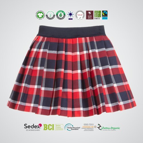 GOTS Organic Cotton Ladies Skirts For Women Summer