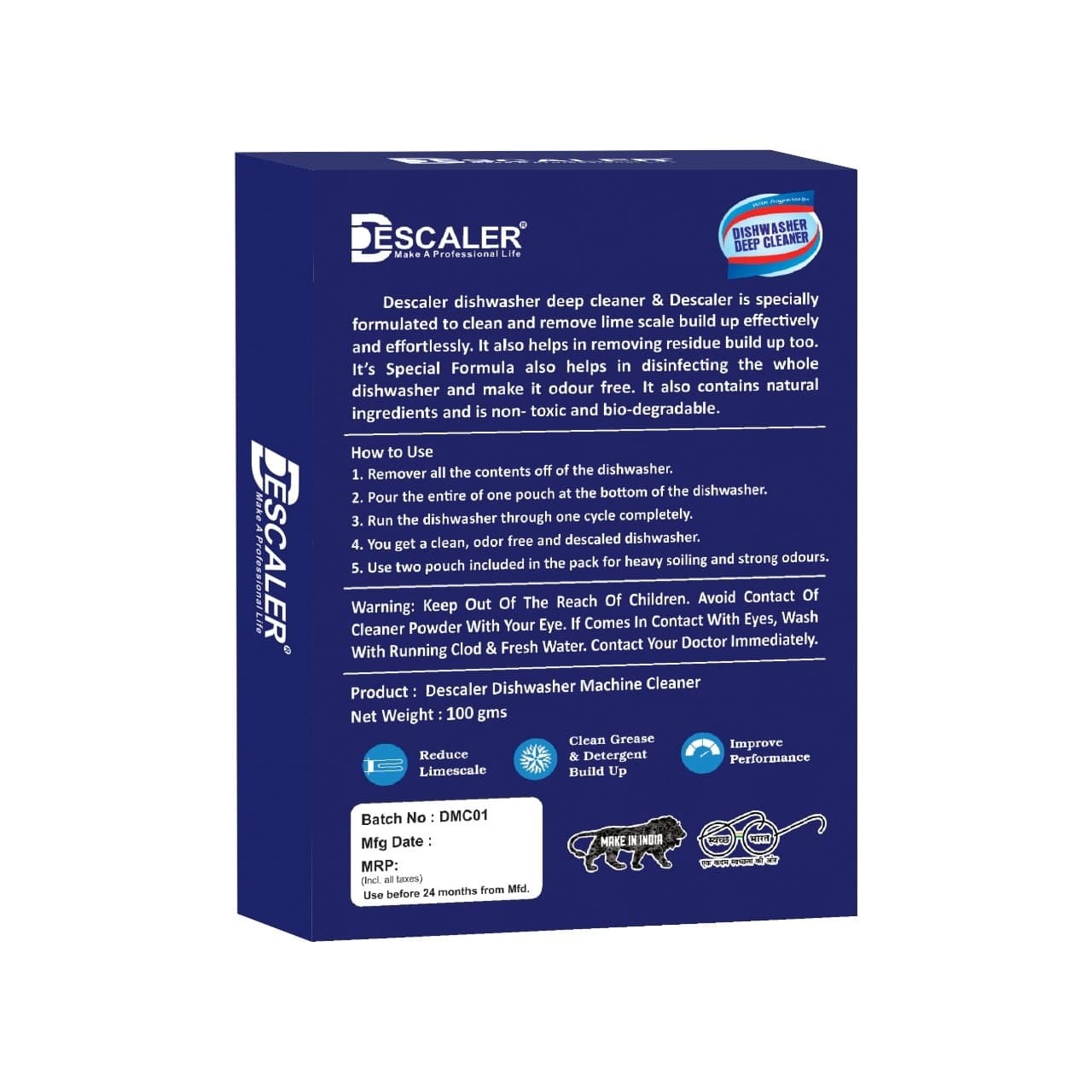 Dishwasher Machine Cleaner (1 Pc)