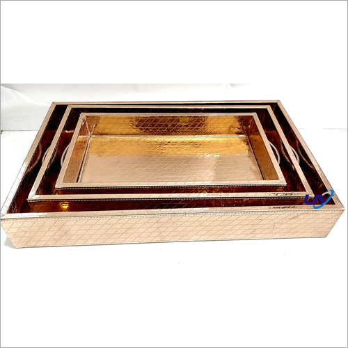 Leatherite Trays