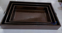 Leatherite Trays