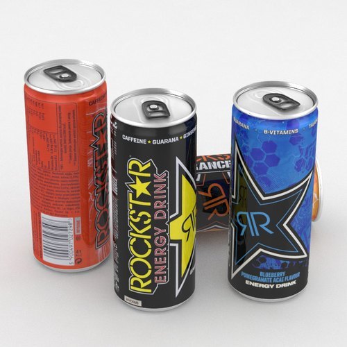 Rockstar Energy Drink Packaging: Can (Tinned)