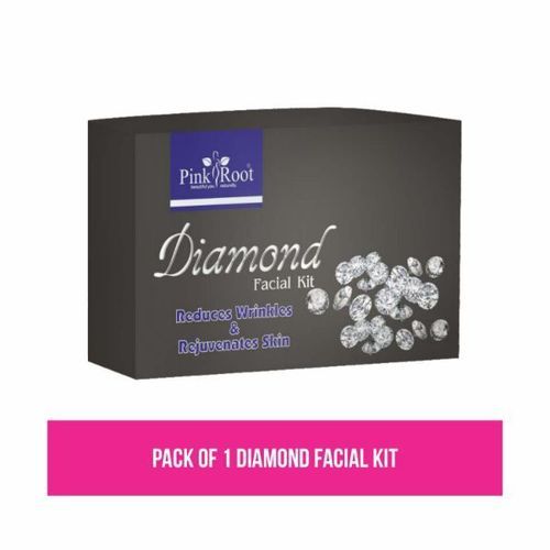 Pink Root Diamond Facial Kit 80gm Age Group: All Age Group