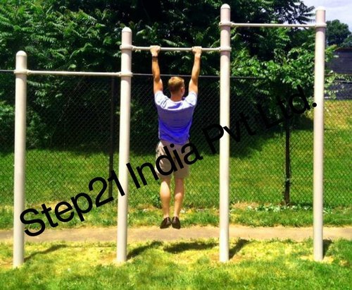 Mild Steel Outdoor Pull Up Bar Triple, Model Name/ Number: Step21-313