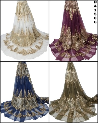 Stunning Net Embroidery Fabric