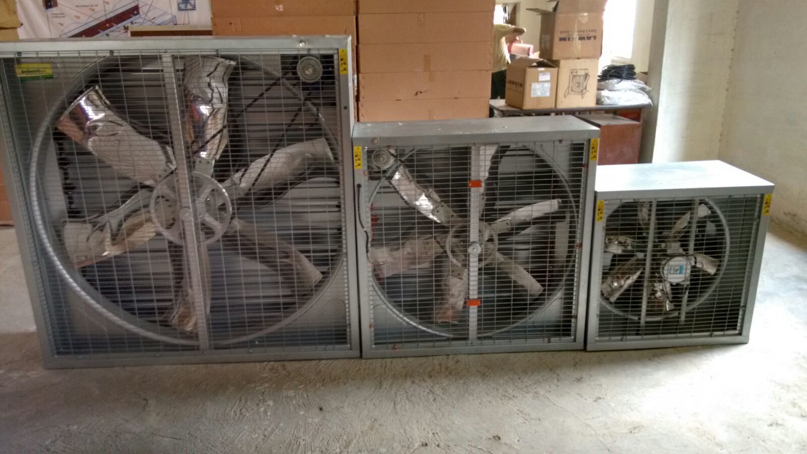 Negative Ventilation Exhaust Box Fan