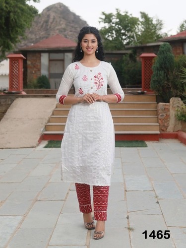 Fabfirki Kurti - Color: As Per Catalog