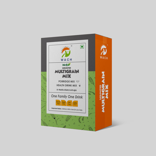 Well 3 Sprouted Multigrain Mix - 250 gm | Nutrient-Rich Fusion of Sprouted Finger Millet, Red Rice, Foxtail Millet, Green Gram, Chickpeas, Peanuts, and Nuts with Antioxidants