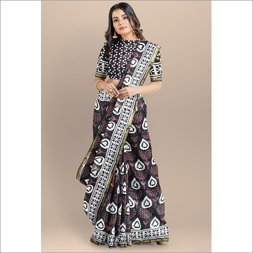 Multicolor Ladies Designer Printed Sarees