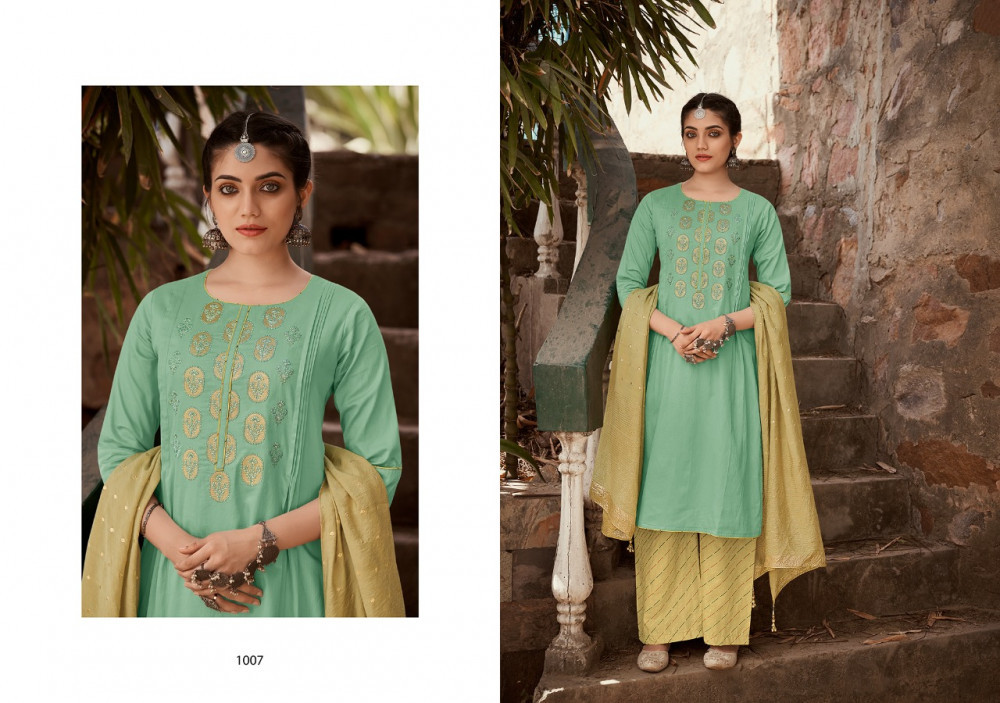 Stuffy Fashion Anokhi Jam Satin With Fancy Embroidery Work Suits Catalog